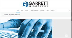 Desktop Screenshot of garrettdiscovery.com